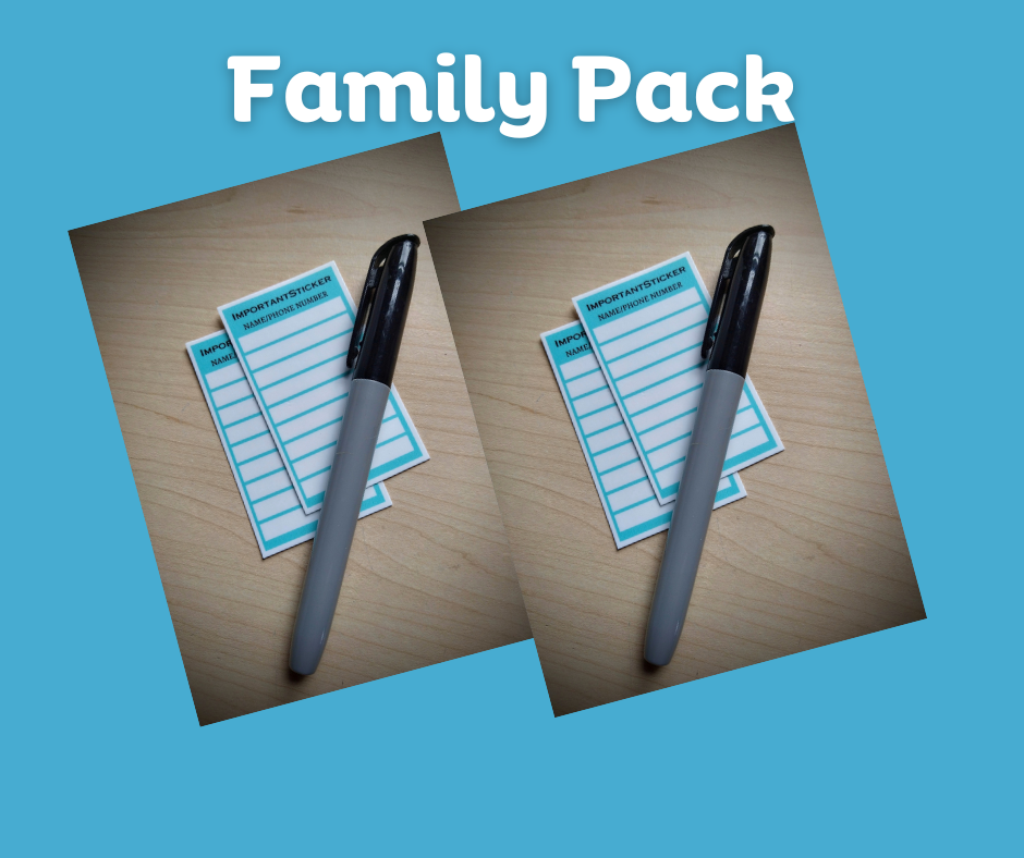 Family Pack ImportantStickers